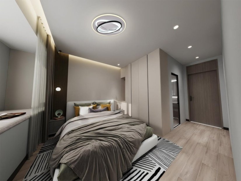 LED svítidlo + dálkový ovládač 90W - J1359/W