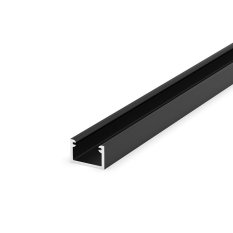 Nástěnný LED profil - P4-2 mini černý