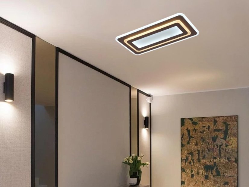 LED stropní svítidlo s dálkovým ovladačem 85W - J1345/BR