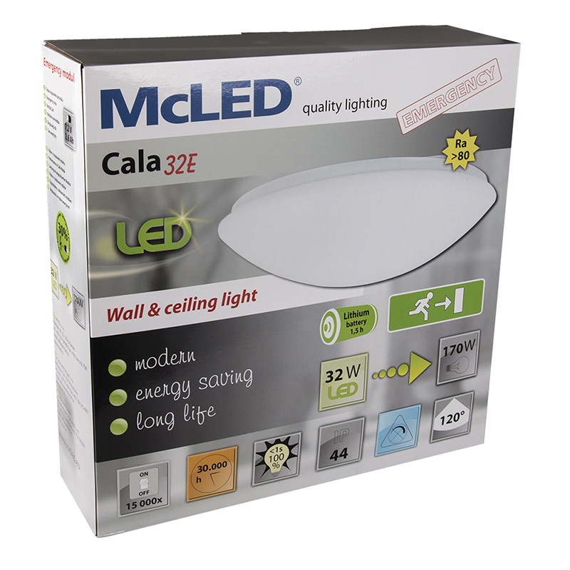 McLED Přisazené LED svítidlo CALA 32W IP44