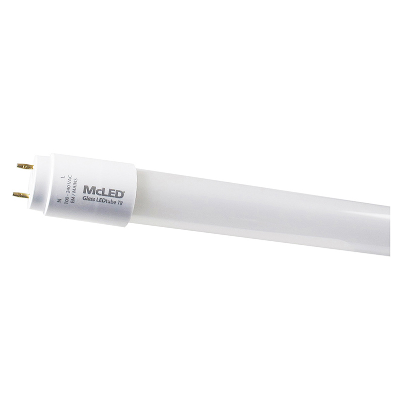 McLED LED trubice GLASS T8 10W 60cm 1050lm denní bílá ML-331.032.89.0