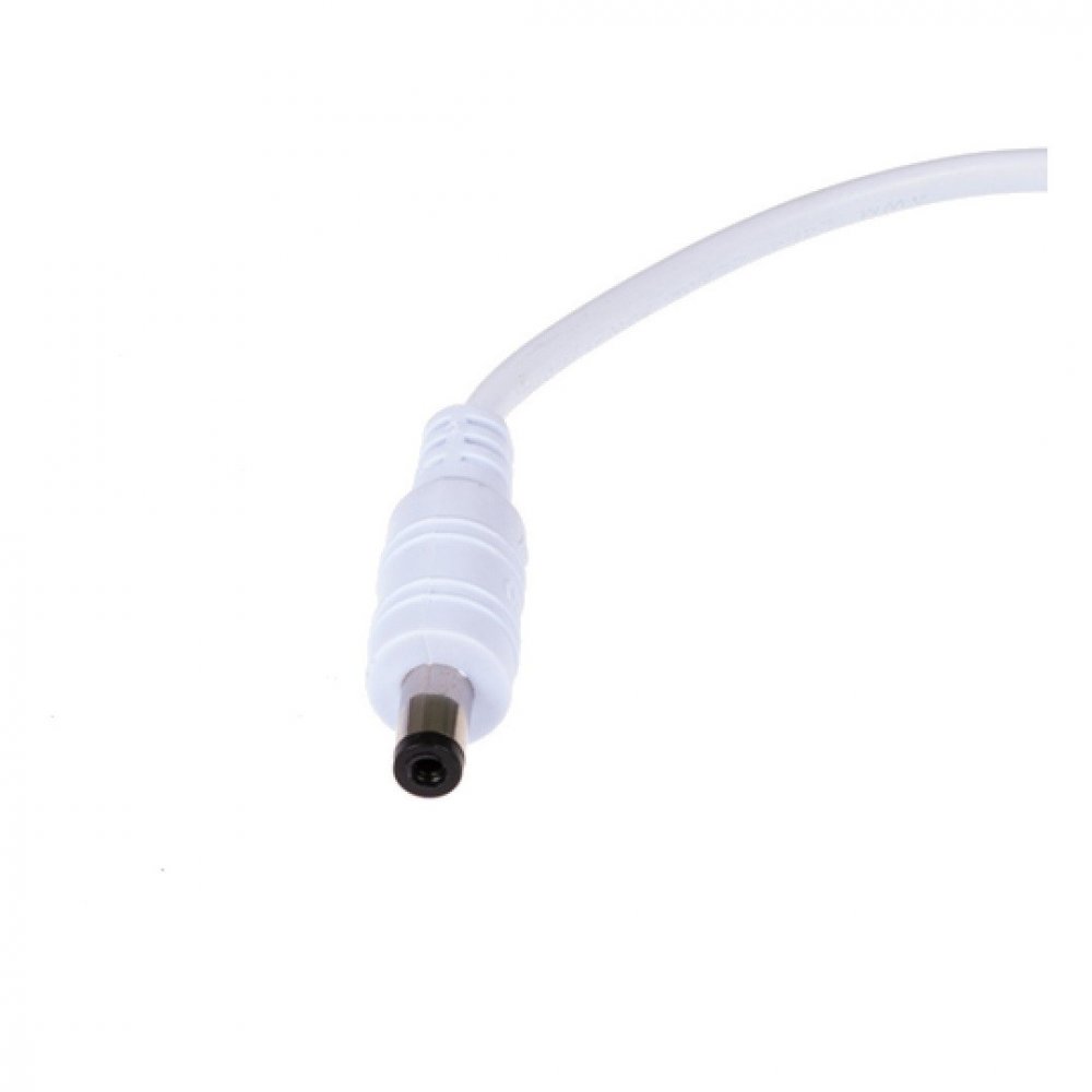 AZ-LED DC konektor napájecí kabelový (samec) 11215 Bílá