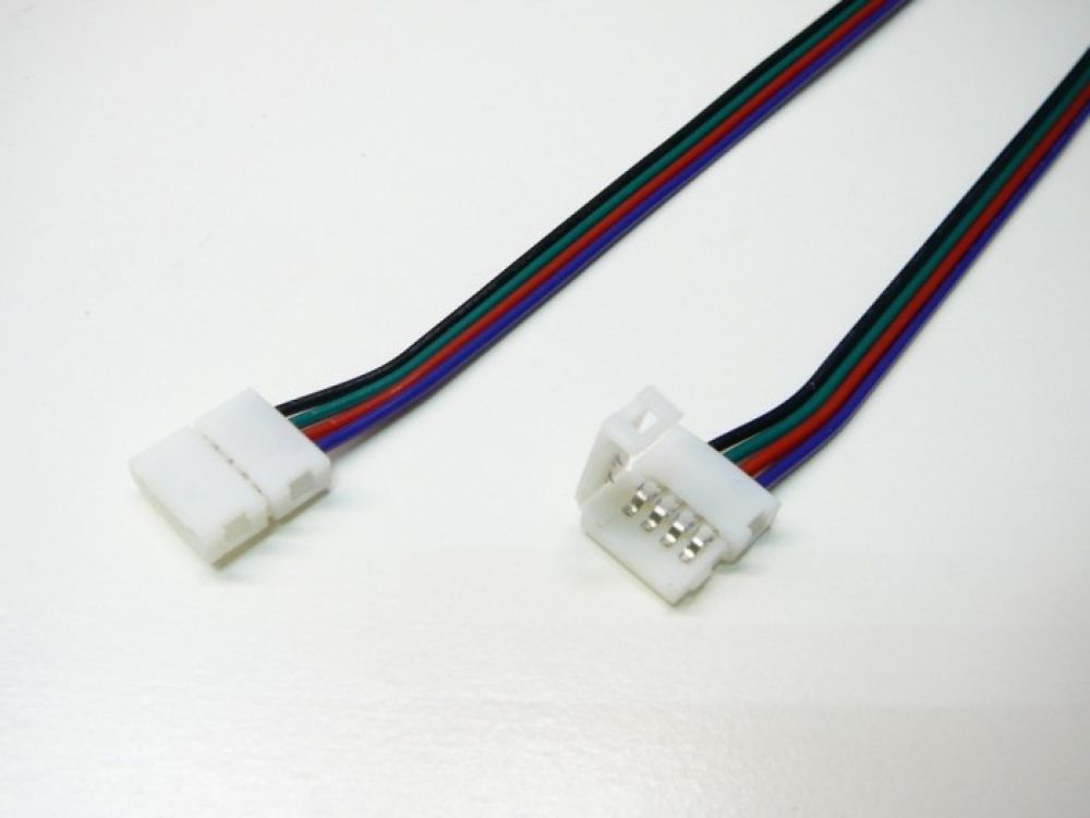 RGB přípojka click 10mm s kabelem