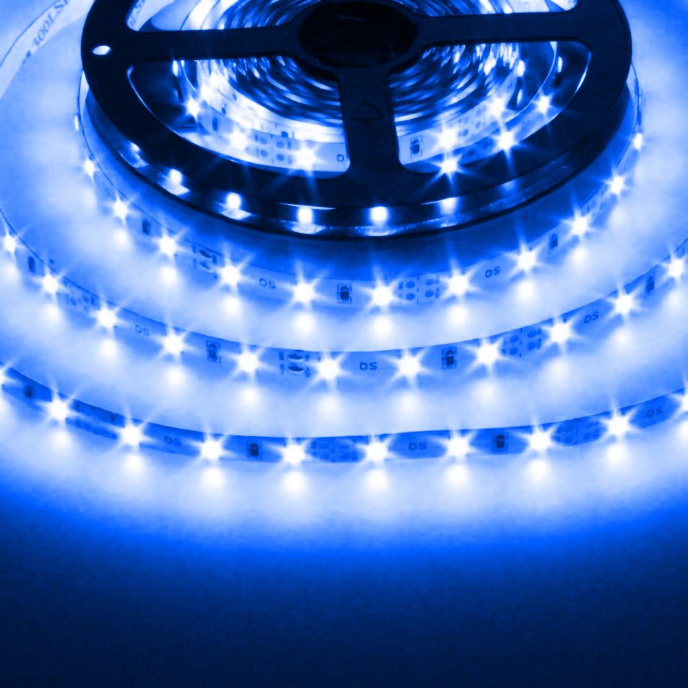 T-LED LED pásek vnitřní SQ3-300 Modrá 07103 12V 4,8W/m IP 20 Počet diod 60